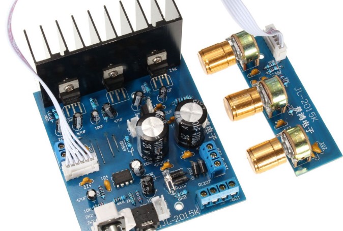 Skema Rangkaian Amplifier Mini Stereo