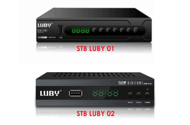 Perbedaan Set Top Box Luby 01 dan 02