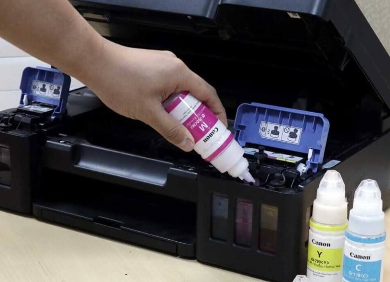 Cara Mengisi Tinta Printer Canon G1020